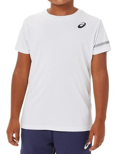 Футболка для мальчика теннисная Asics Tennis Short Sleeve Top - brilliant white