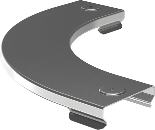 Крышка поворота плавного 90град (тип Г01) 80мм ESCA IEK