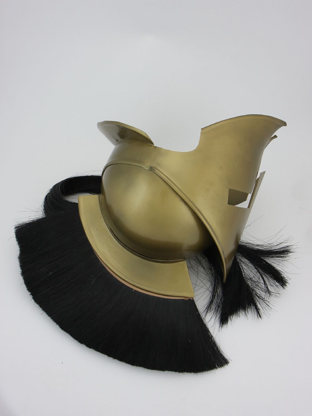 Nautical Шлем Спартанский Царь Леонид с черным плюмажем