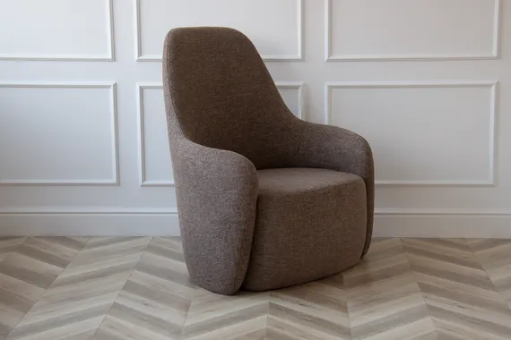 Кресло Ellipse E7.8 (коричневый, рогожка)