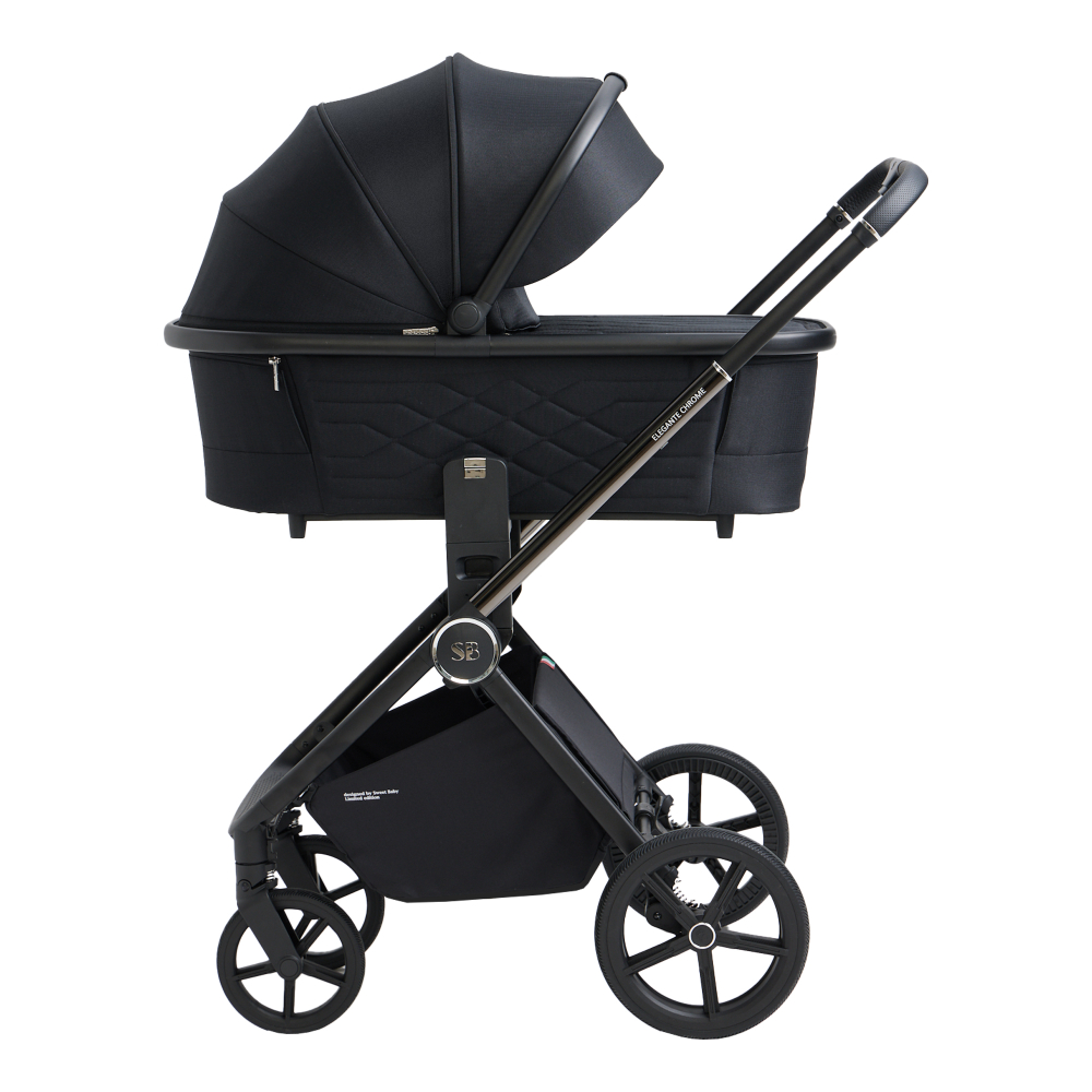 Коляска 2в1 SBL Elegante Chrome Black