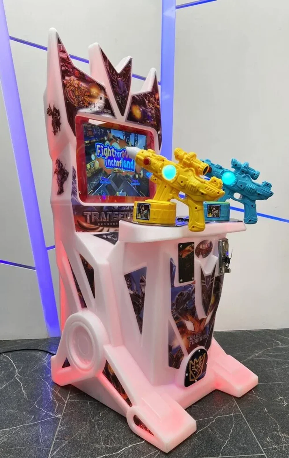 Детский автомат стрелялка для двоих «Transformers»