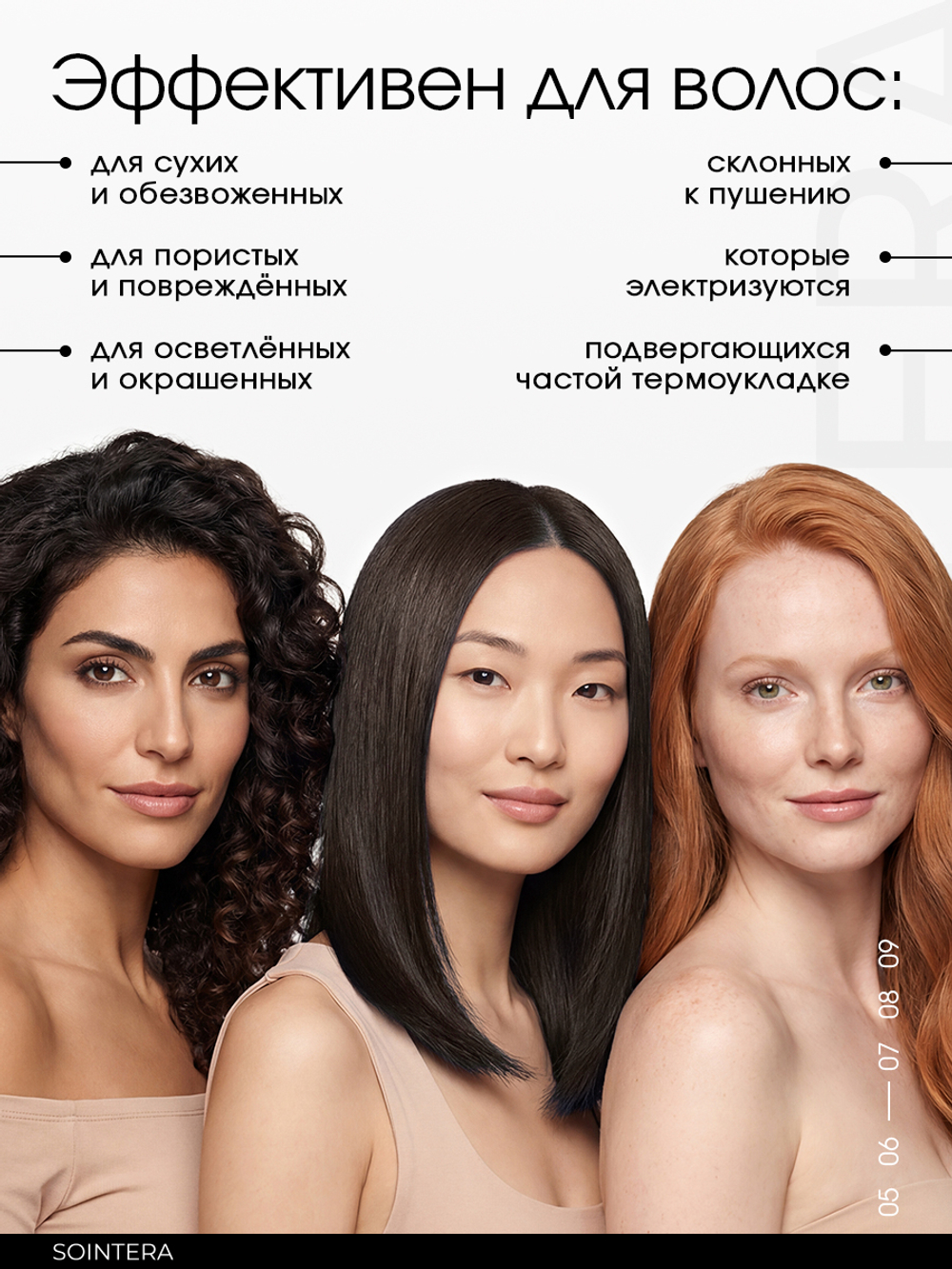 Несмываемый спрей для волос с термозащитой Silkmist 560