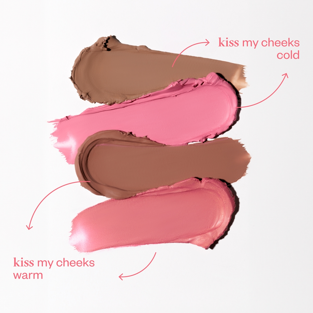 Paese Kiss My Cheeks Face Contouring Palette Cold - Палетка для контурирования лица оттенок 02 Cold, 15 g