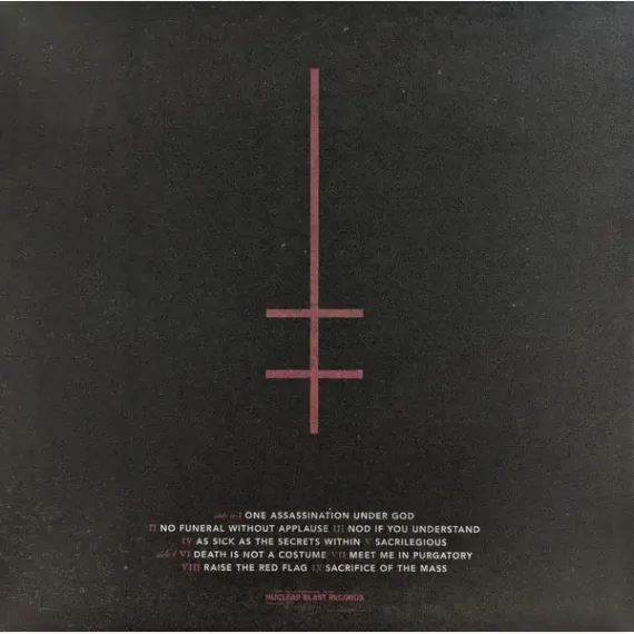 Marilyn Manson – One Assassination Under God (Chapter 1) Coloured LP