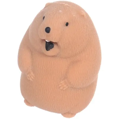 Игрушка «Зверушка» Бобёр, 8,5*6 см, сквиш