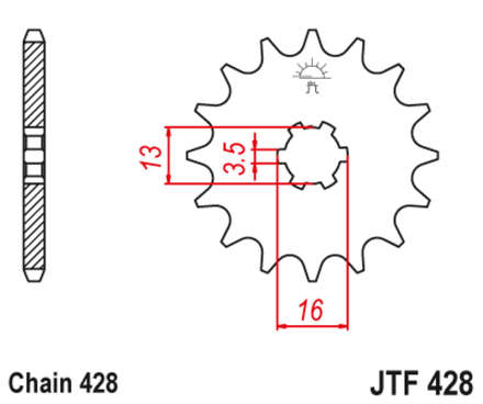 Звезда JTF428.12