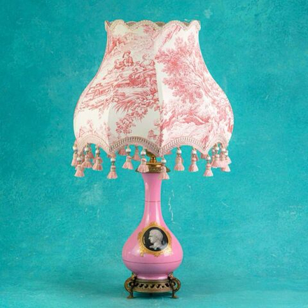 Настольная винтажная лампа