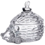 Икорница ежик 135 мл. 12.5*8.5 см. Высота=10 см. Коллекция muza