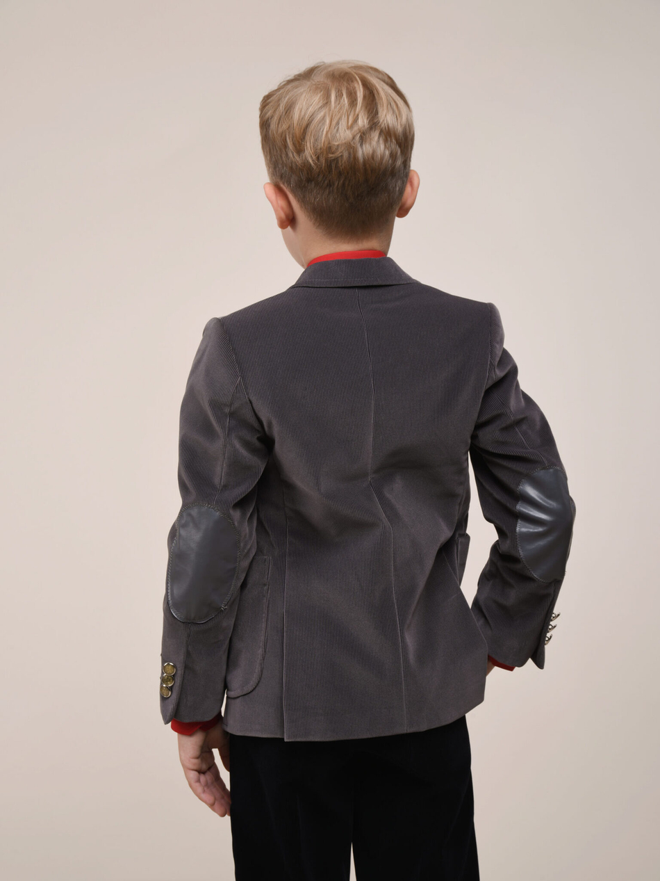 Пиджак для мальчика из вельвета
