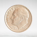 USA, 1 Dime, 1994 - Roosevelt Dime (P), XF