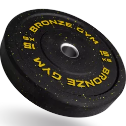 Диск бамперный  BRONZE GYM 15КГ Д50