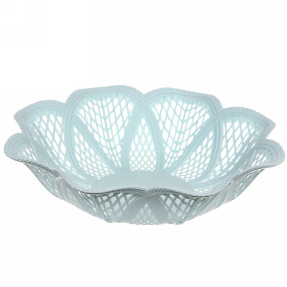 Сухарница пластиковая «Цветок» 24,5*6см