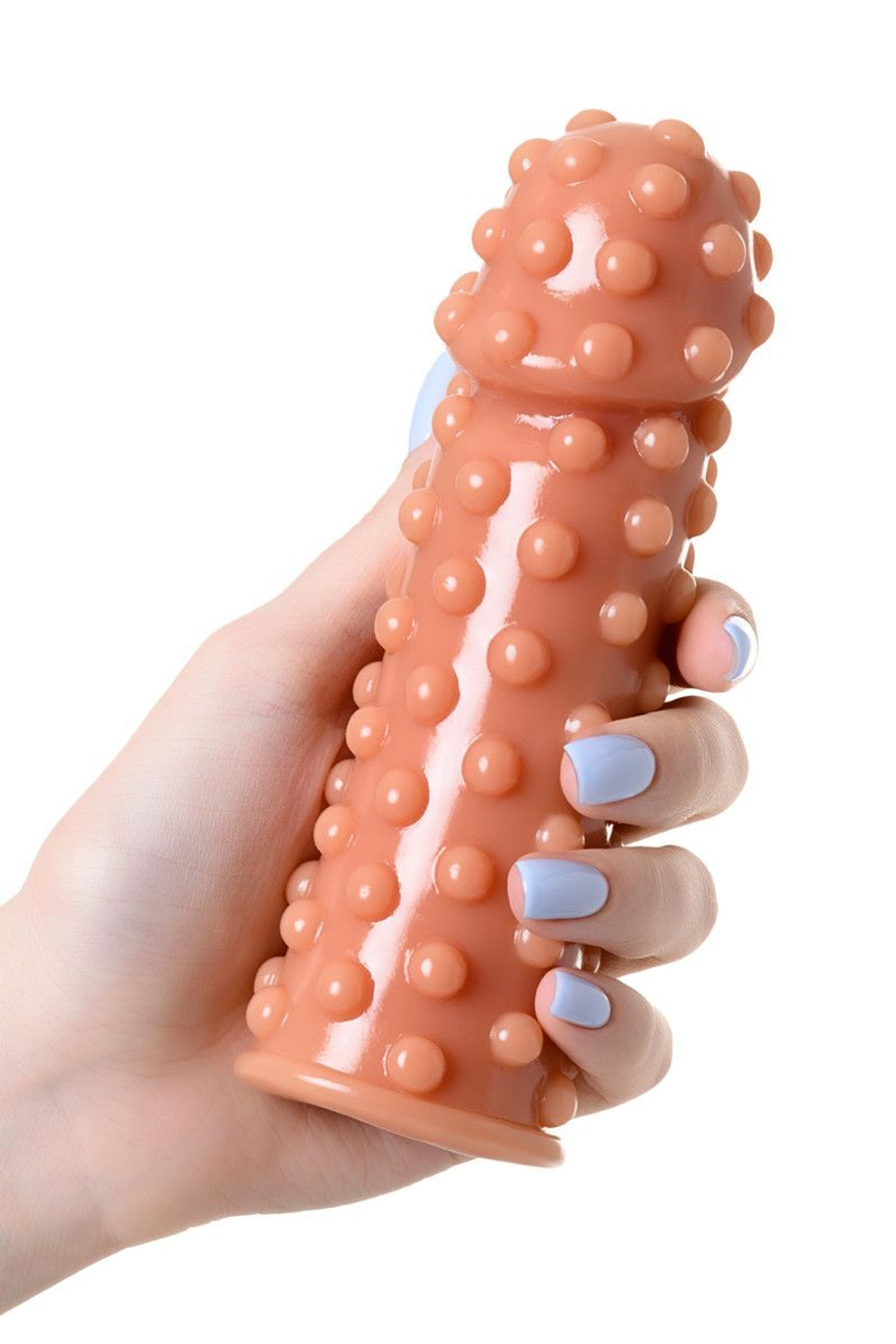 Насадка на фаллос KOKOS Extreme Sleeve 002, бугорки, 14,7 см