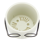 Кашпо СТИВ D115мм 0,65л с дренажной вставкой М3079