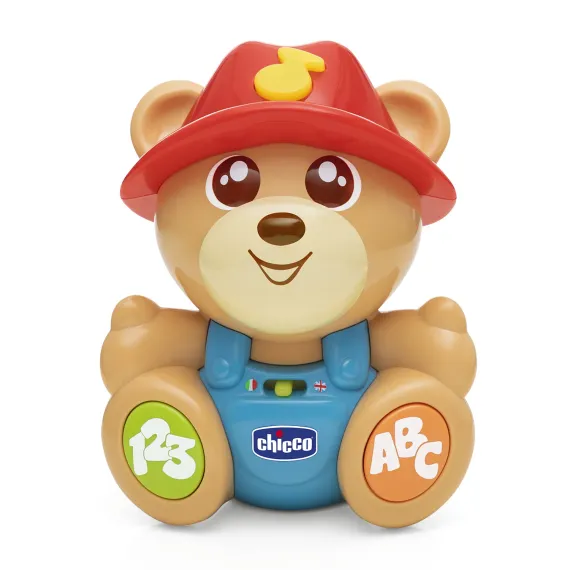 Игрушка развивающая двуязычная Chicco Говорящий мишка Teddy