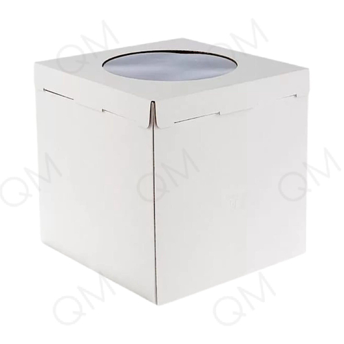 Pasticciere Короб для тортов с окном 300*300*300 мм белый, 10шт