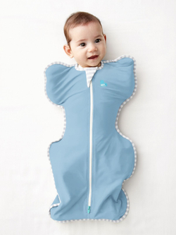 Комбинезон-мешок 1-го этапа Love To Dream Swaddle UP Original. Дымчато-голубой
