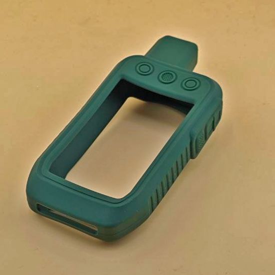 Чехол силиконовый для Garmin Alpha 200 / 300 защитный противоскользящий бампер (Болотный)