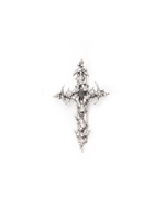 Заколка ( Набор 3 Шт.) Oxidize Silver Sigil Tattoo Hair Clip Set