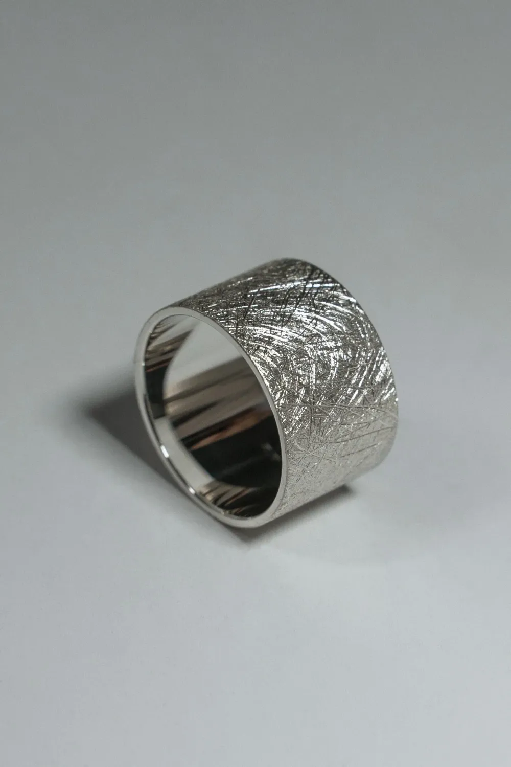 Кольцо Лёд широкое