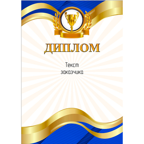 Диплом PNDiploma-508BL с текстом