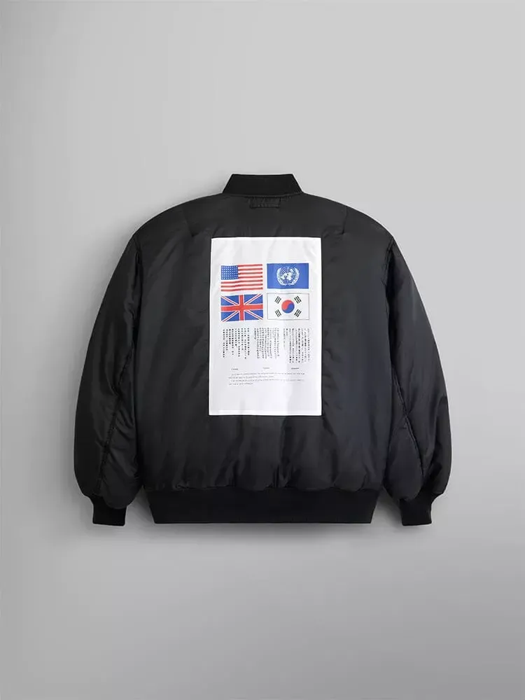 Бомбер Alpha Industries MA-1 Blood Chit Gen ll Черный