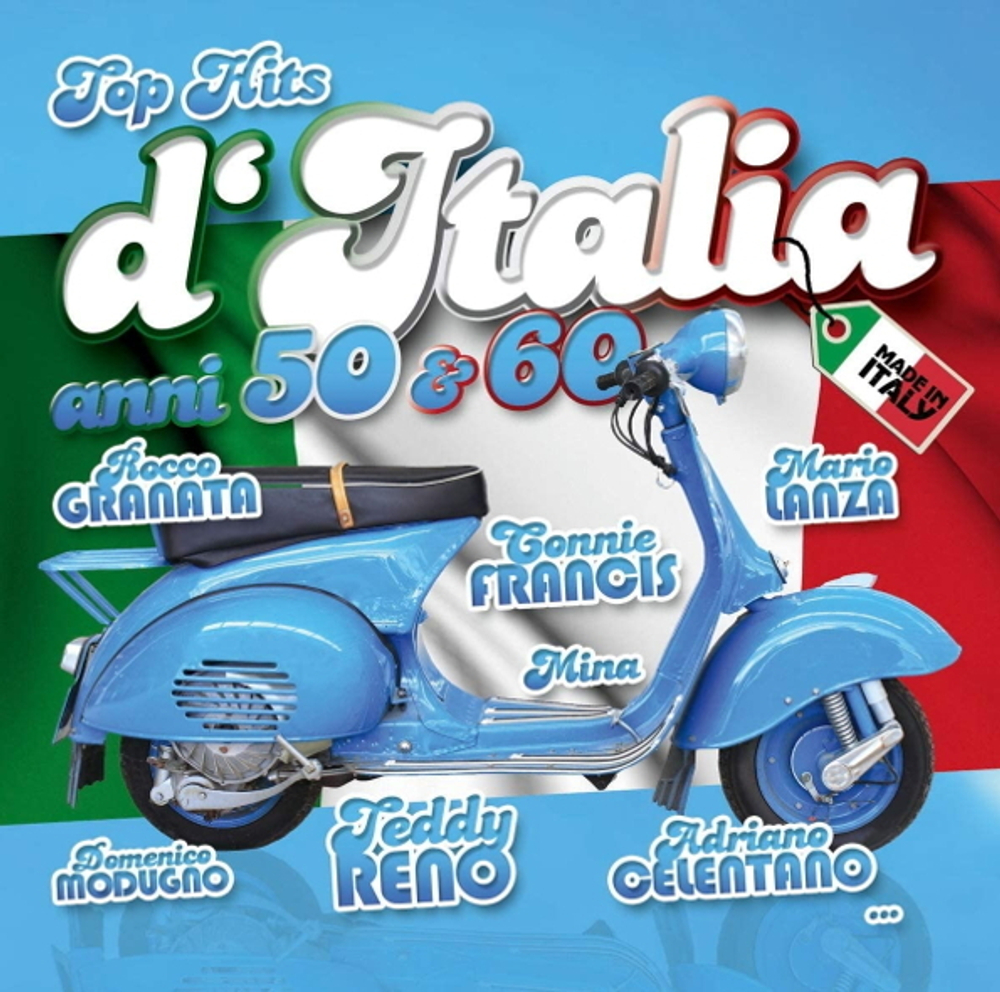 Сборник / Top Hits D'Italia Anni 50 & 60 (LP)