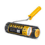 STAYER PUTTY 80 мм, 240 мм, 8 мм ручка, валик для шпатлевки, PROFESSIONAL (03642-24)