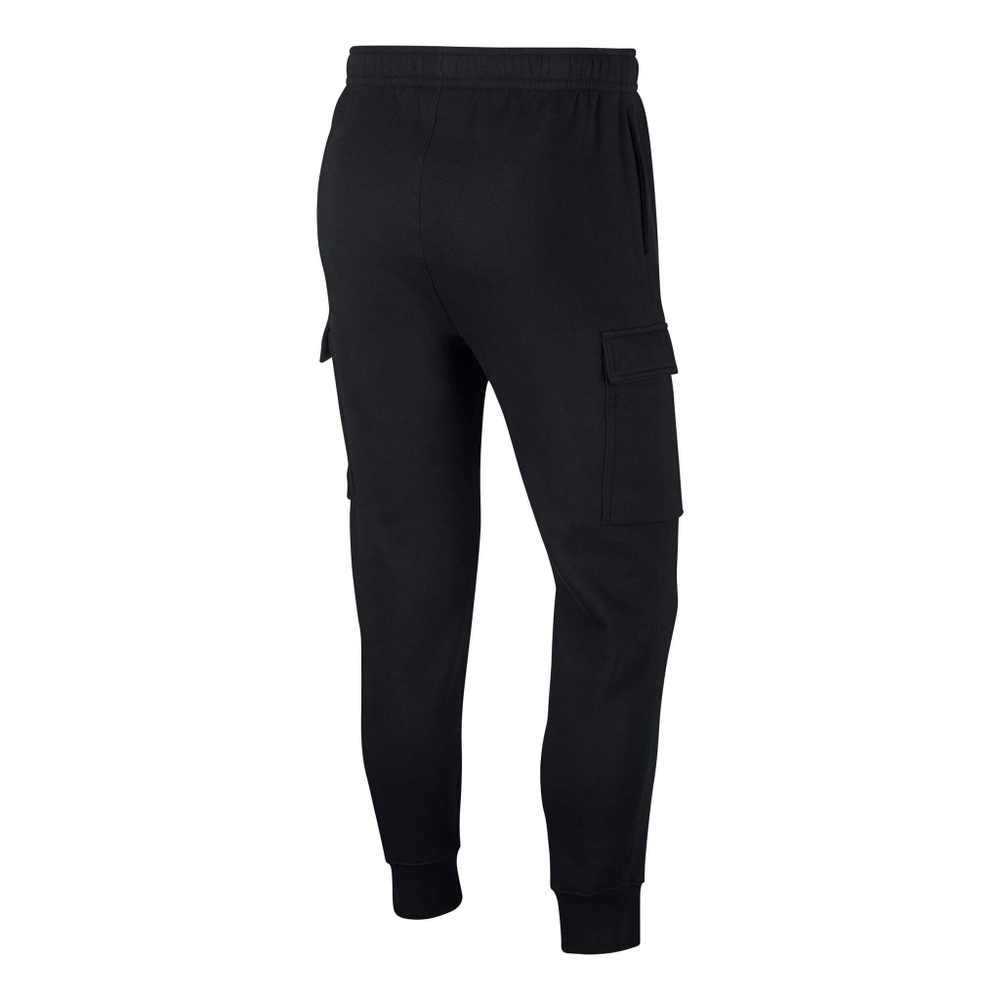 Мужские теннисные штаны Nike Sportswear Club Fleece Cargo Training Pants Men - Black