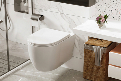 Унитаз ABBER Bequem AC1105P подвесной белый с импульсным смывом