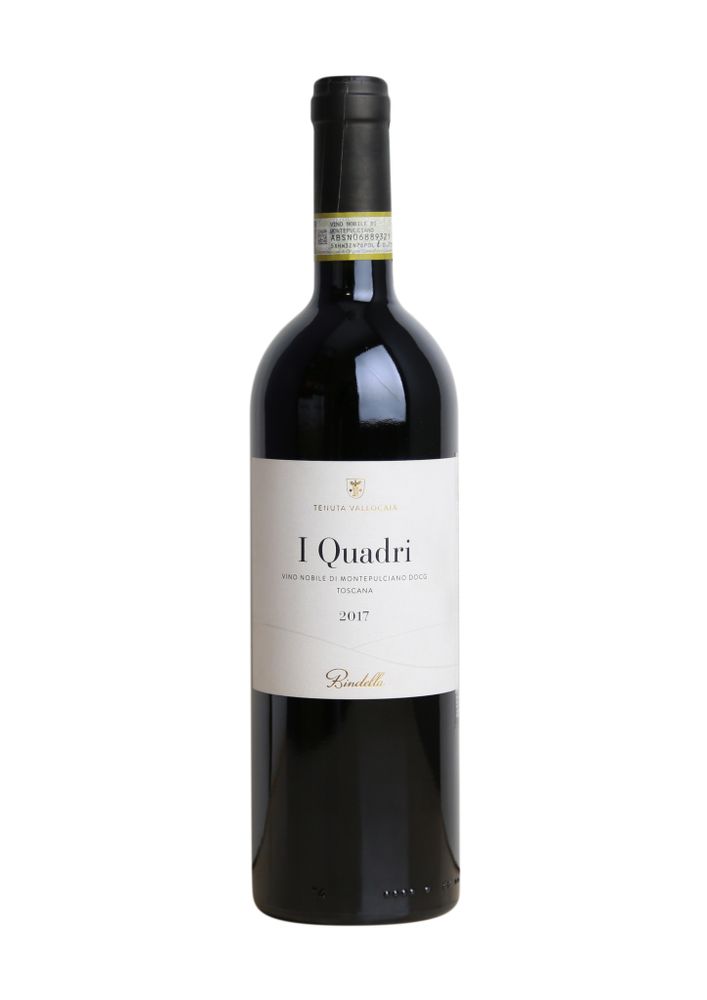 Вино I QUADRI VINO NOBILE DI MONTEPULCIANO DOCG 2017 красное сухое 14,5% 0,75л