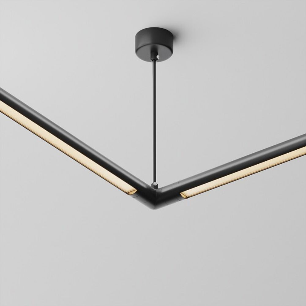 Токопровод угловой внутренний Maytoni  CA014LC-P-B