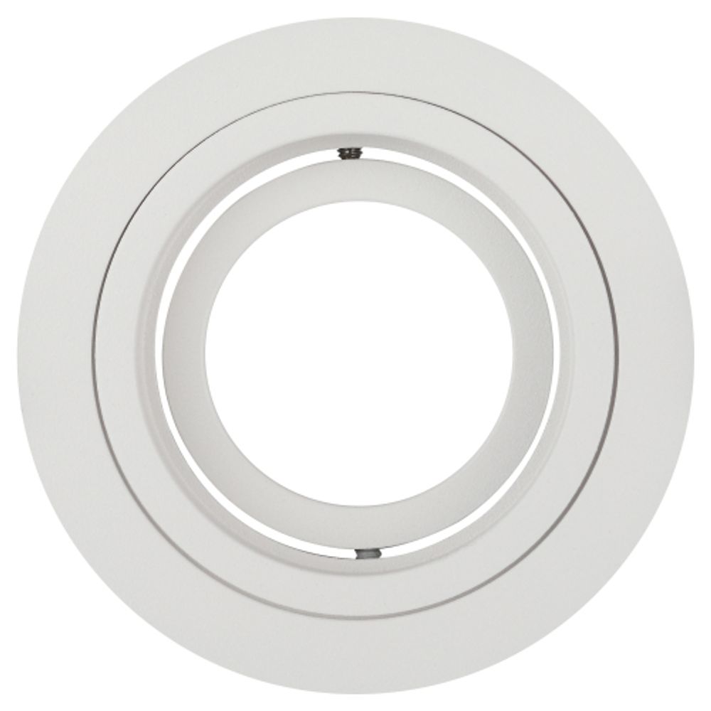 Встраиваемый светильник алюминиевый ЭРА KL84 WH MR16/GU5.3 белый | Алюминиевые встраиваемые светильники