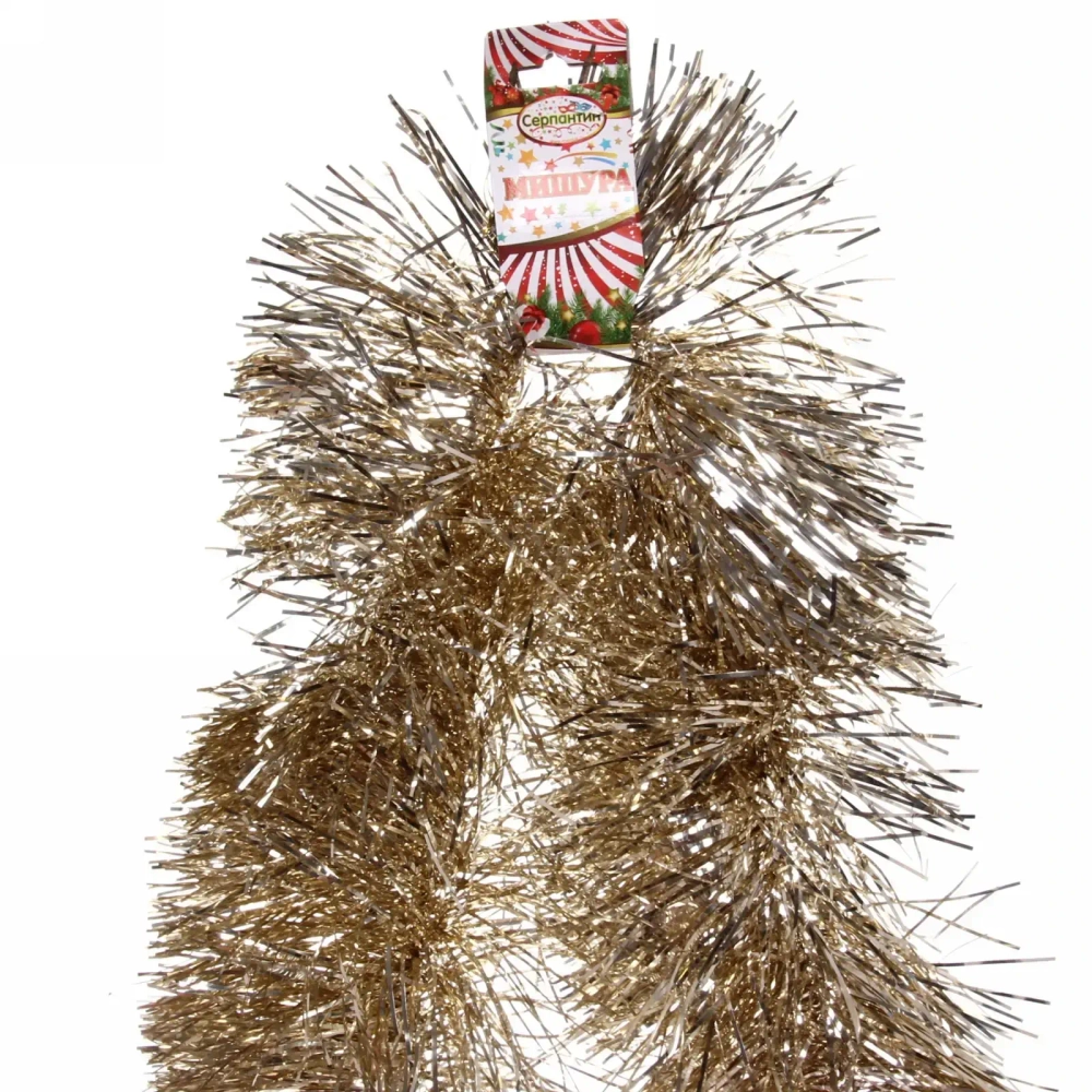 Мишура 2м 17см «Классика», Шампань