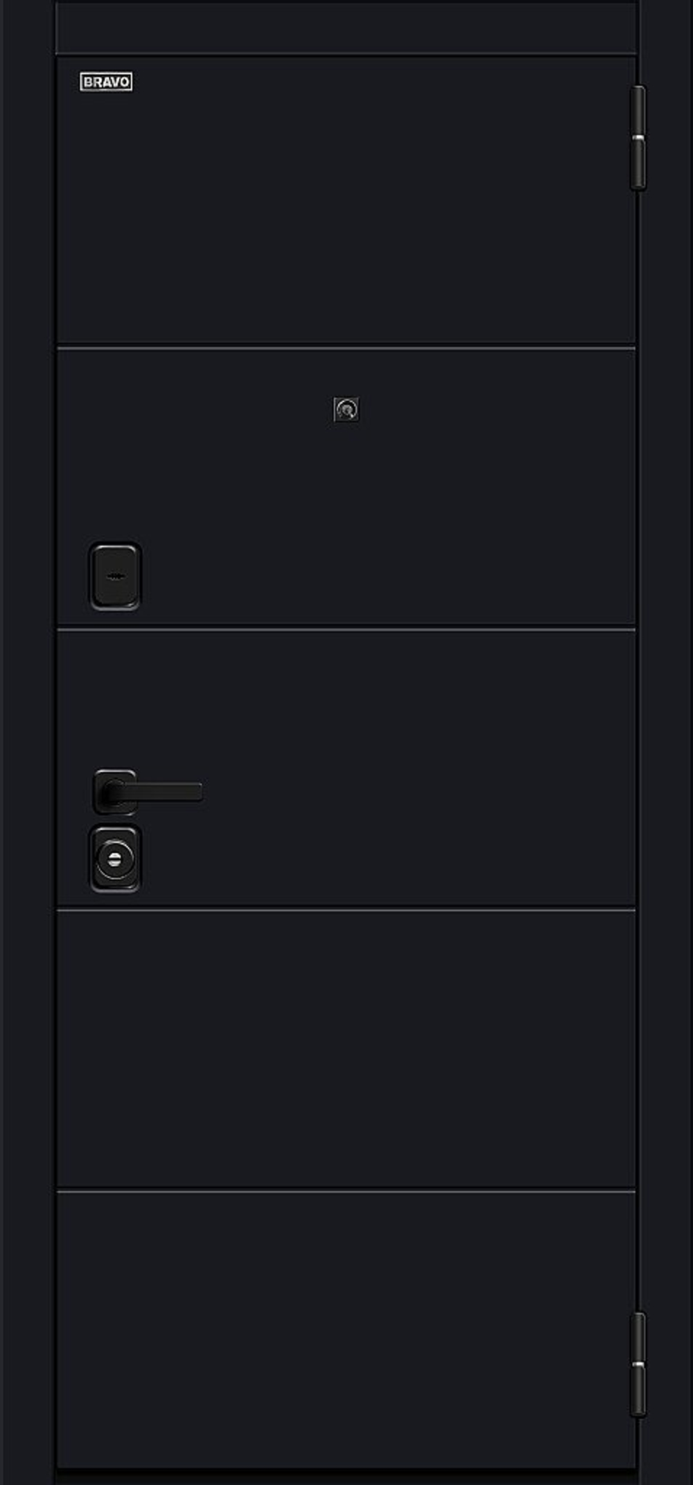 Прайд Total Black/Snow Melinga 205*96 правое