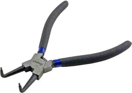 Съемник стопорных колец загнутый (сжим) L-180мм., ZIPMEND