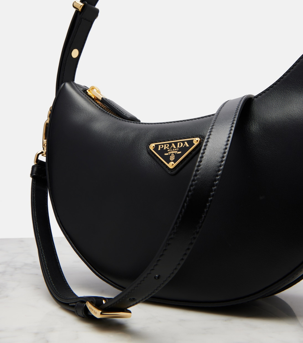 Сумка Prada Arqué Mini Leather Shoulder "Black"