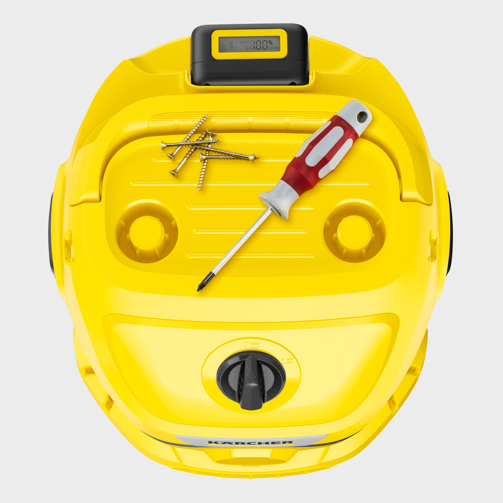 Аккумуляторный хозяйственные пылесосы WD 2-18