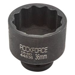 Головка ударная 36мм 12гр. 1/2'' RockForce##Rock FORCE RF-44836