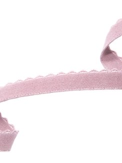 Кофейная роза Резинка отделочная 12 мм, Турция