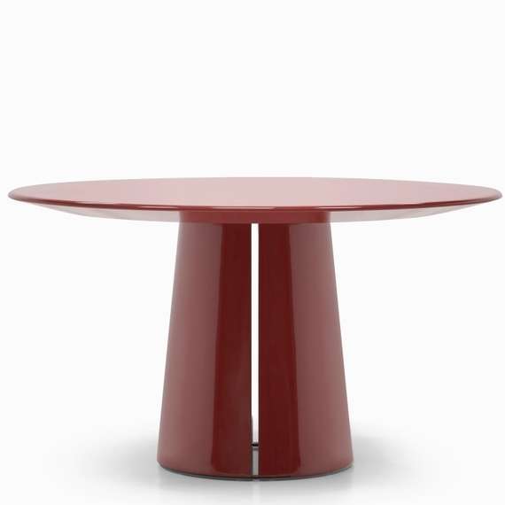 Обеденный стол Cargo Ø135 см, красный глянец