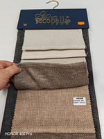Портьерная ткань "рогожка" dimout Ecobella арт. Nehir (высота 310 см, Турция)