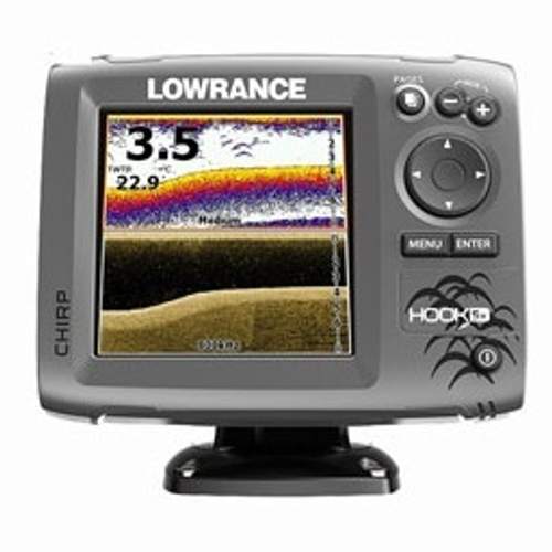 Lowrance Hook-5 Mid/High/DownScan™