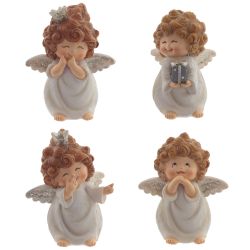 GAEM Фигурка декоративная "Ангелочек", L4 W4 H5,5 см, 4в.