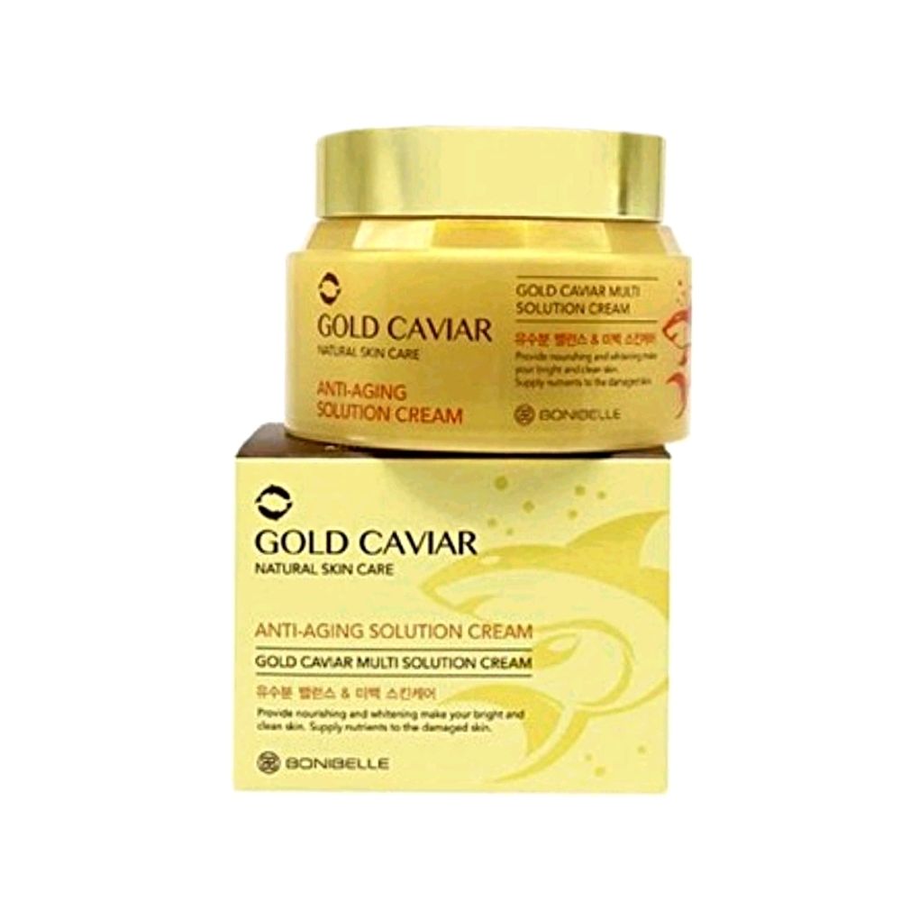 Крем антивозрастной с экстрактом икры Bonibelle Gold Caviar Anti-Aging Solution Cream, 80 мл.