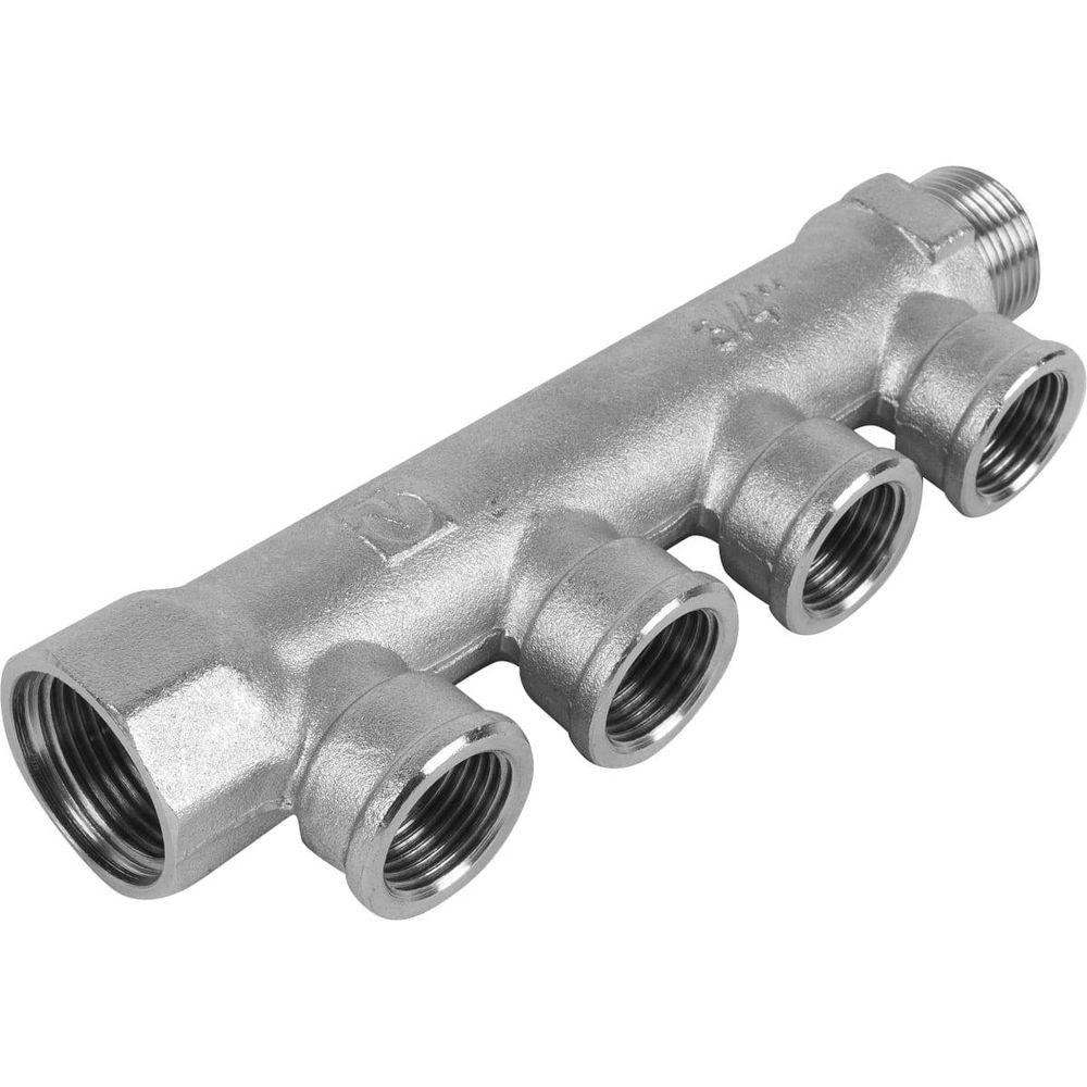 VT. Коллектор 4 вых 3/4"х1/2" вн. р.