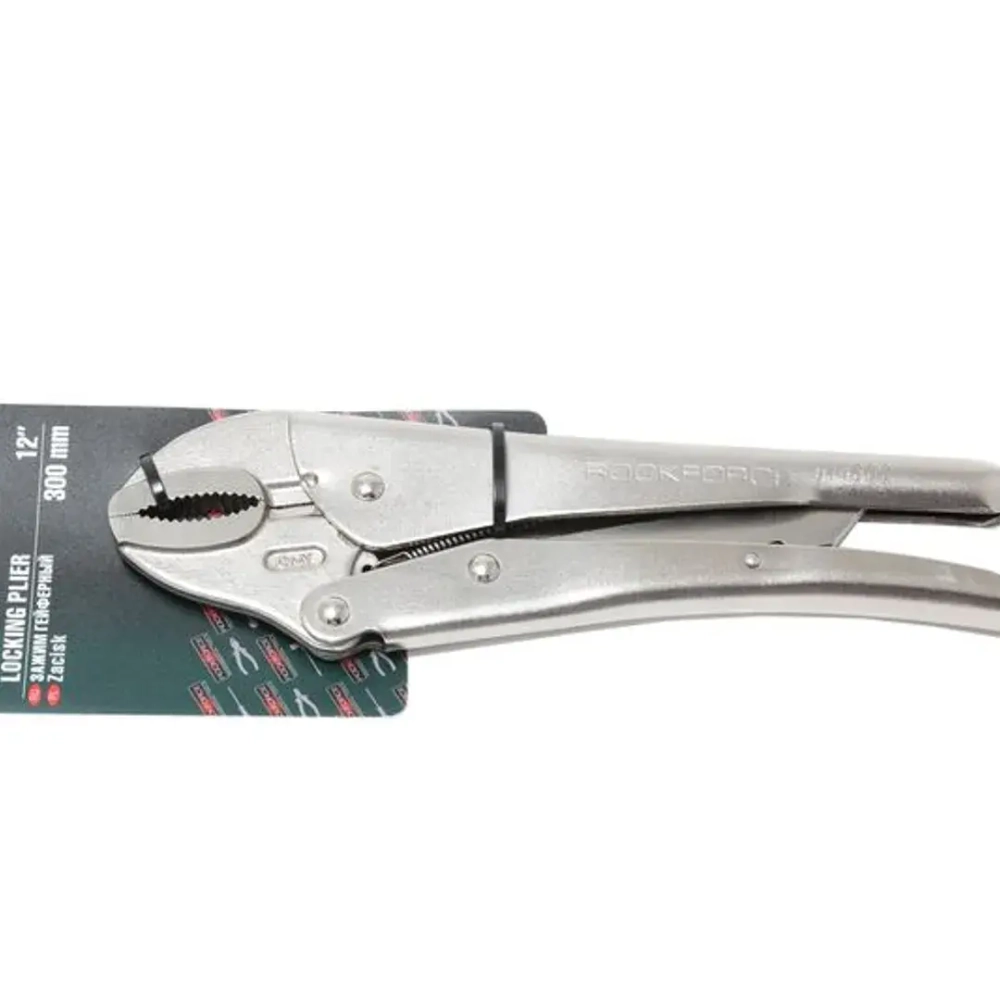 Зажим гейферный 12''-300мм, на блистере RockForce##Rock FORCE RF-614300