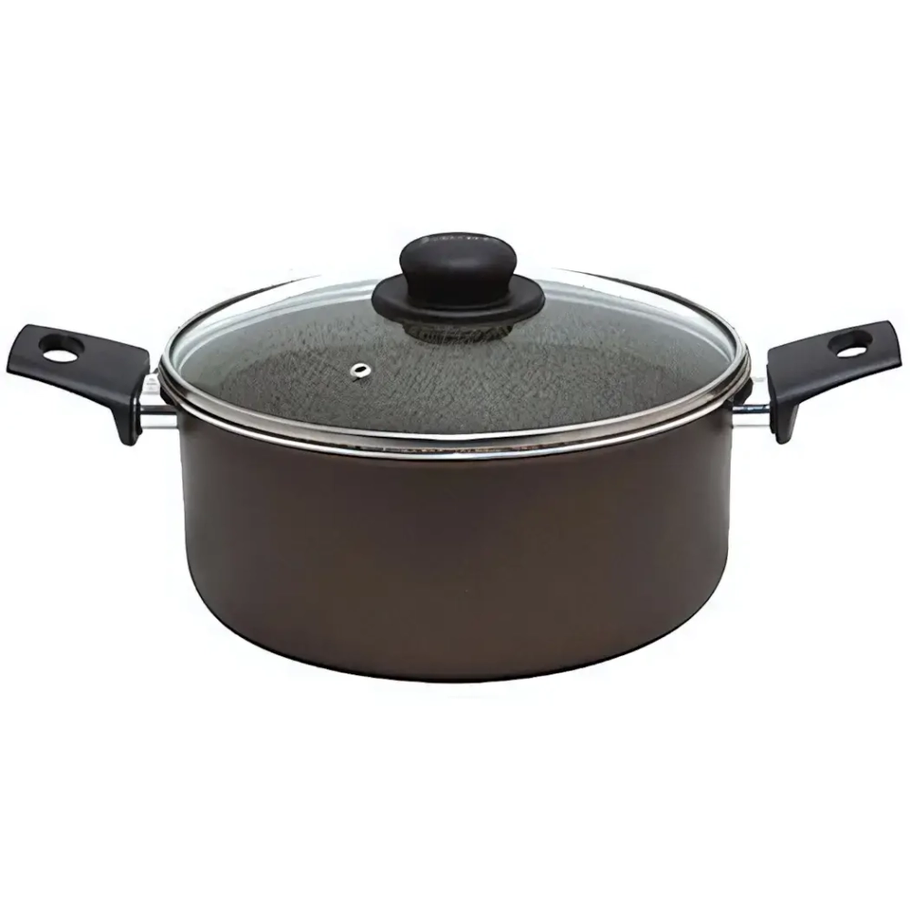 Кастрюля 3л «Merletto» со стеклянной крышкой 20см JMr-220-11