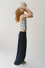 Брюки wide leg в спортивном стиле